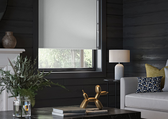 Verona (Blackout), Steel Grey - Twist&Fit Roller Blind - Image 5